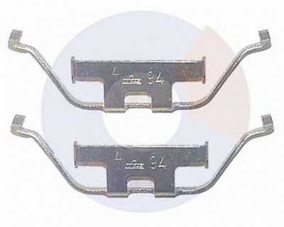 CARRAB BRAKE PARTS 2258 -  Комплектующие, колодки дискового тормоза